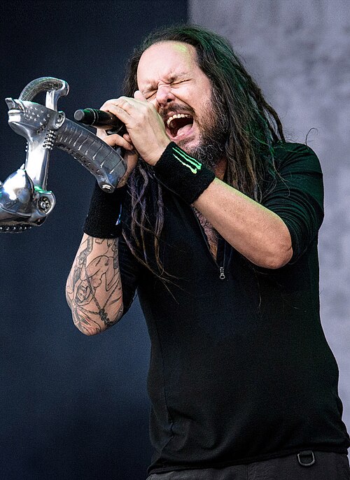 Portrait of Jonathan Davis of Korn