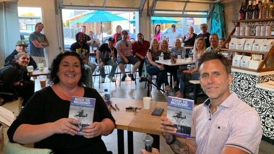 Book Signing at Baba Coffee